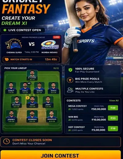 Skokka365 (skokka 365) fantasy cricket & matchday visual 3